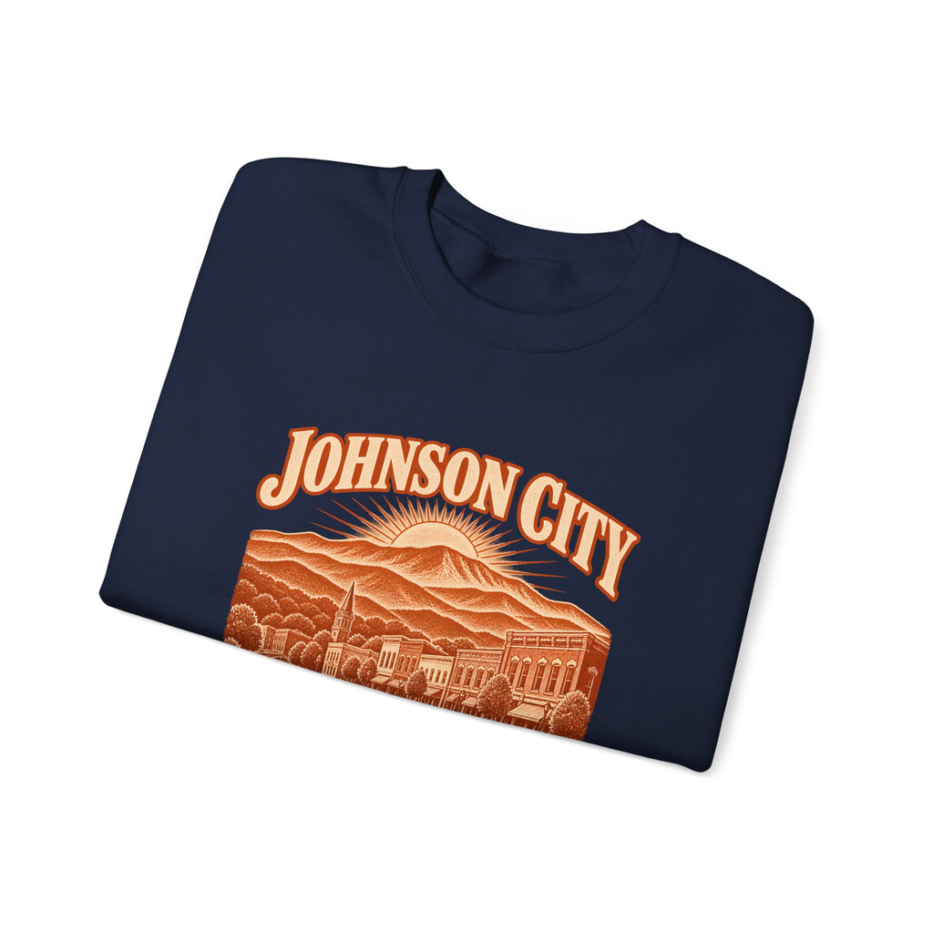 Johnson City Engraved Valley Crewneck Sweatshirt