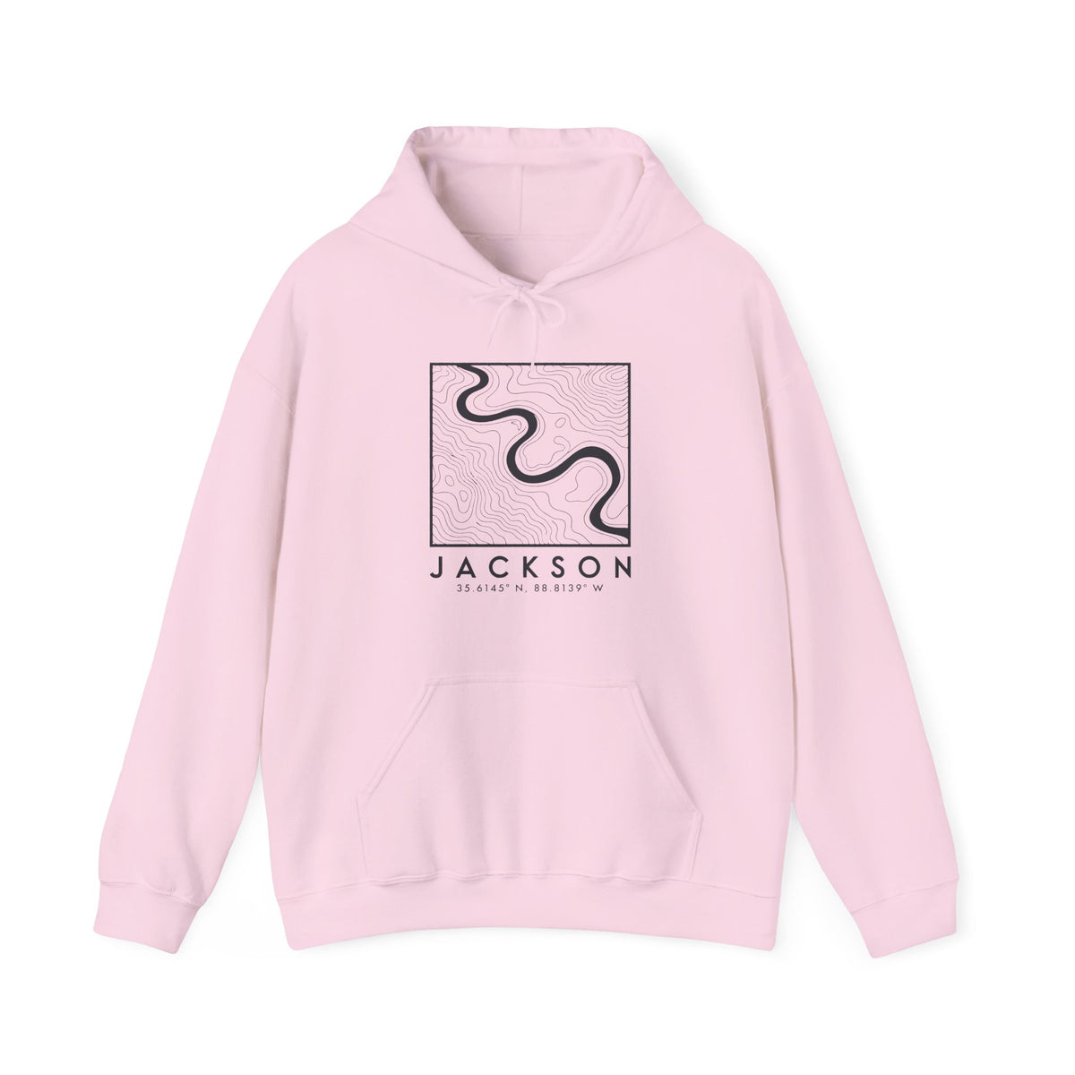 Jackson Topo Map Hoodie