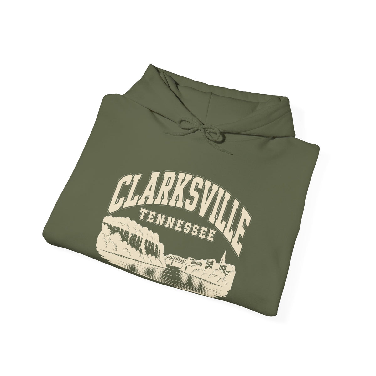 Clarksville Vintage Varsity Hoodie