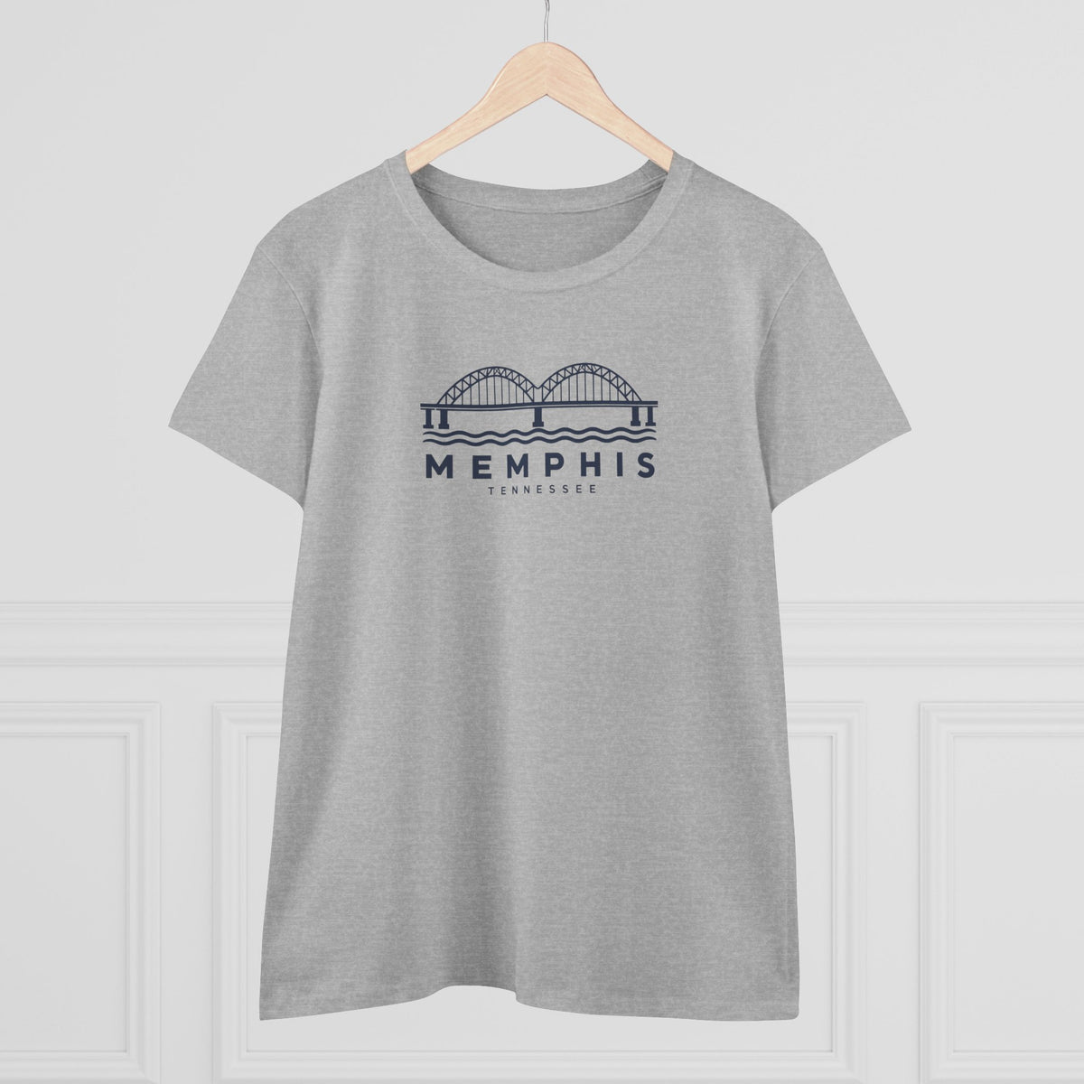 Memphis Hernando de Soto Bridge Women's T-Shirt
