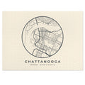 Chattanooga Street Map Puzzle