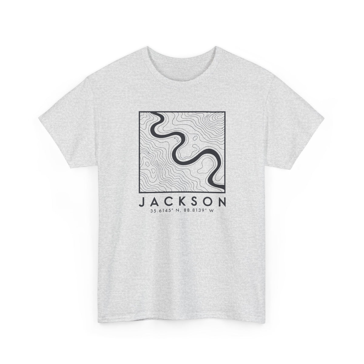 Jackson Topo Map T-Shirt