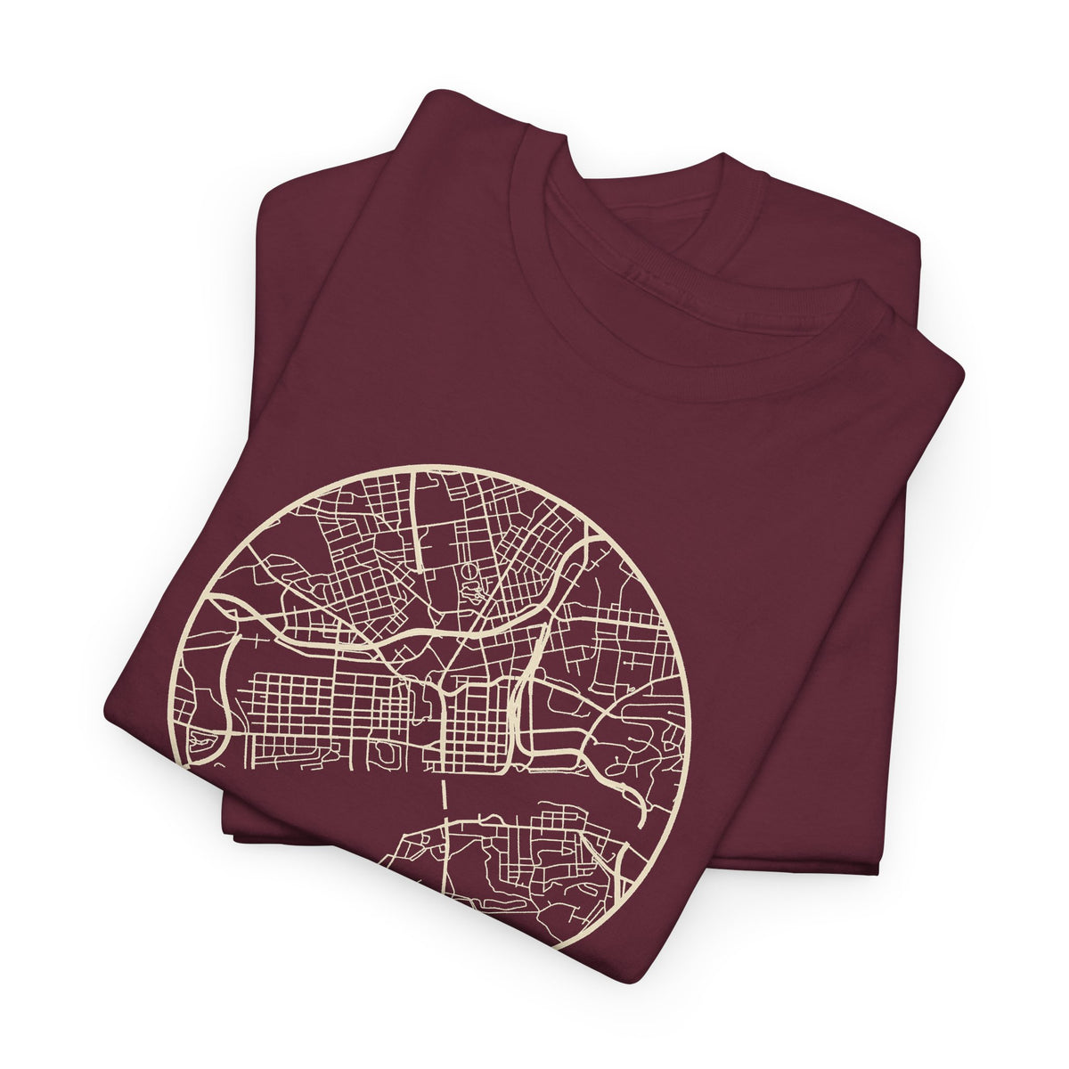 Knoxville Street Map T-Shirt