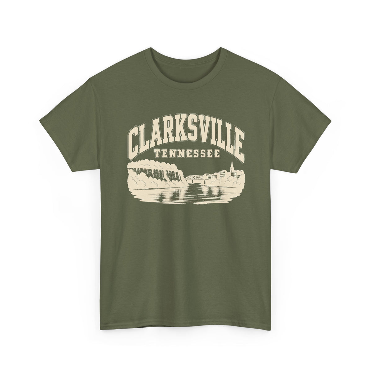 Clarksville Vintage Varsity T-Shirt