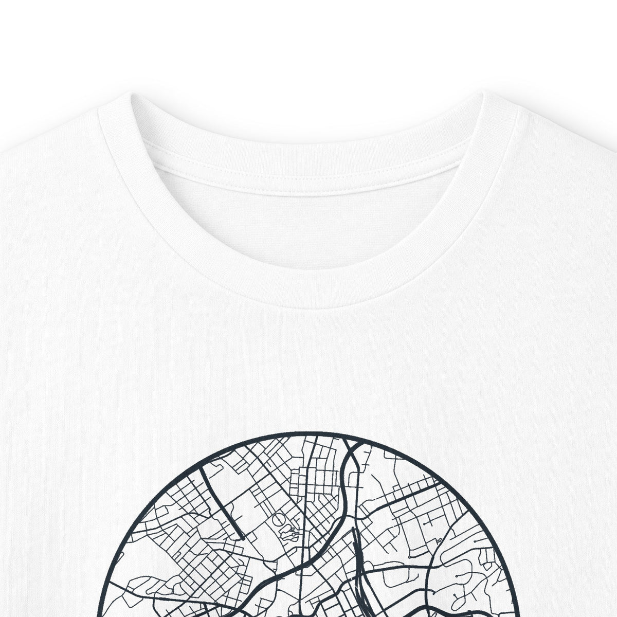 Knoxville Street Map Long Sleeve T-Shirt