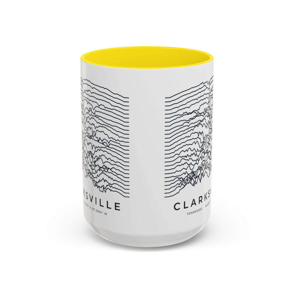 Clarksville Ridgeline Accent Mug