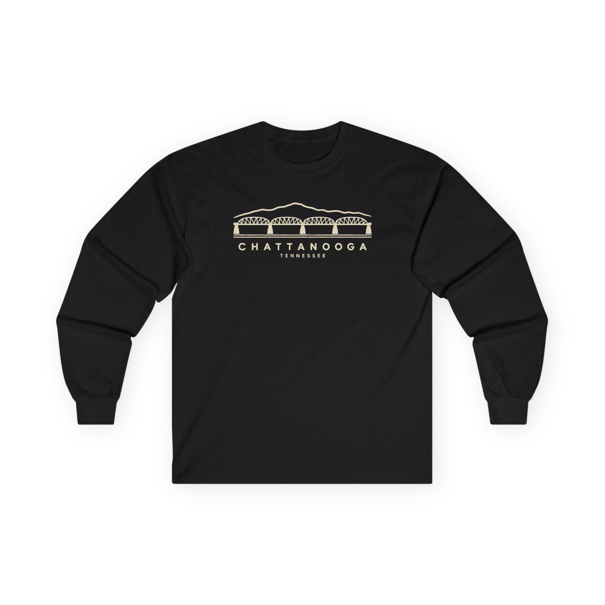 Chattanooga Walnut Street Bridge Long Sleeve T-Shirt
