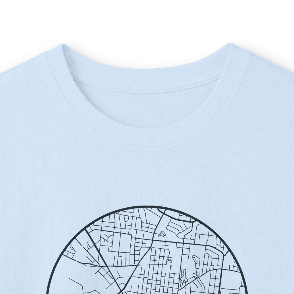 Murfreesboro Street Map Long Sleeve T-Shirt