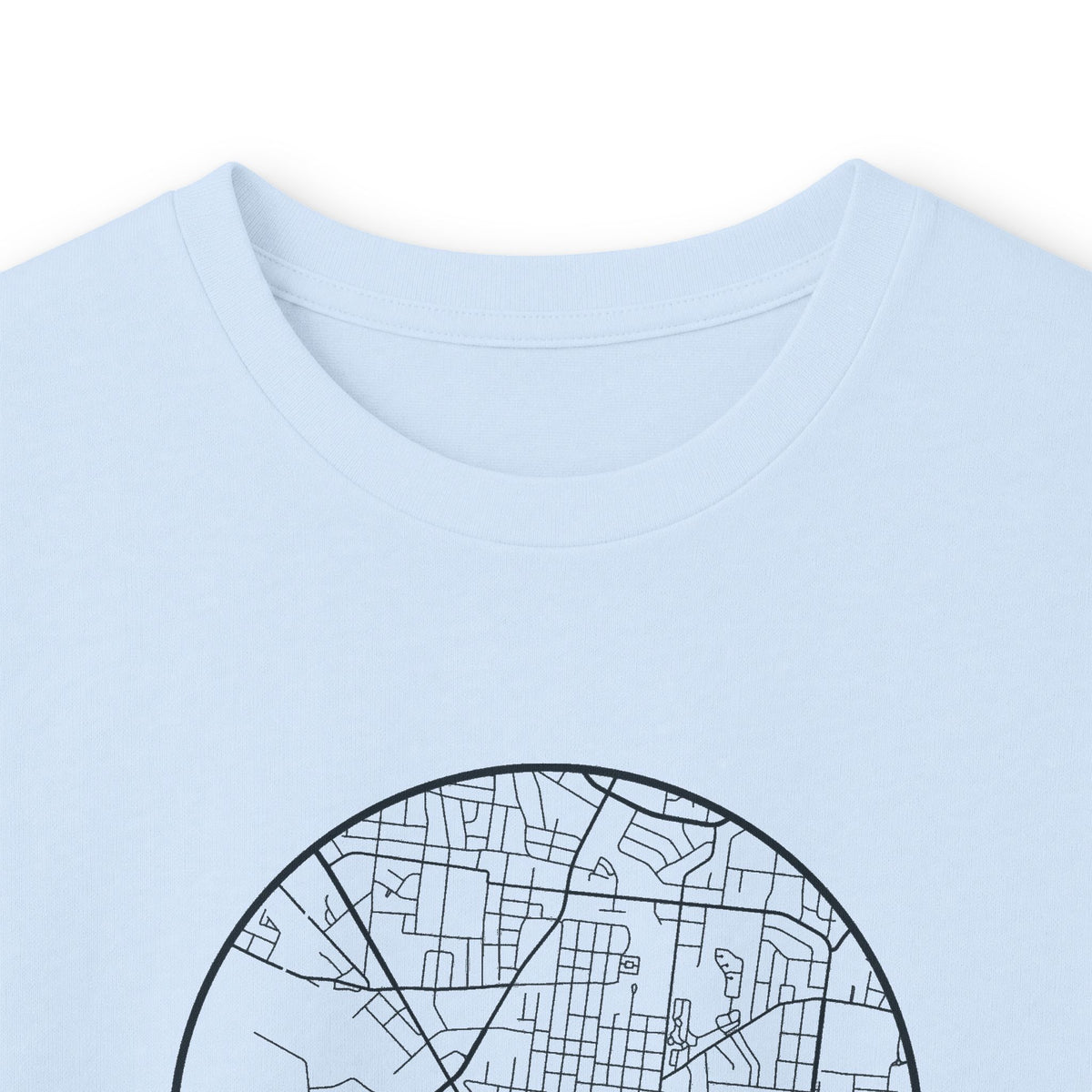 Murfreesboro Street Map Long Sleeve T-Shirt