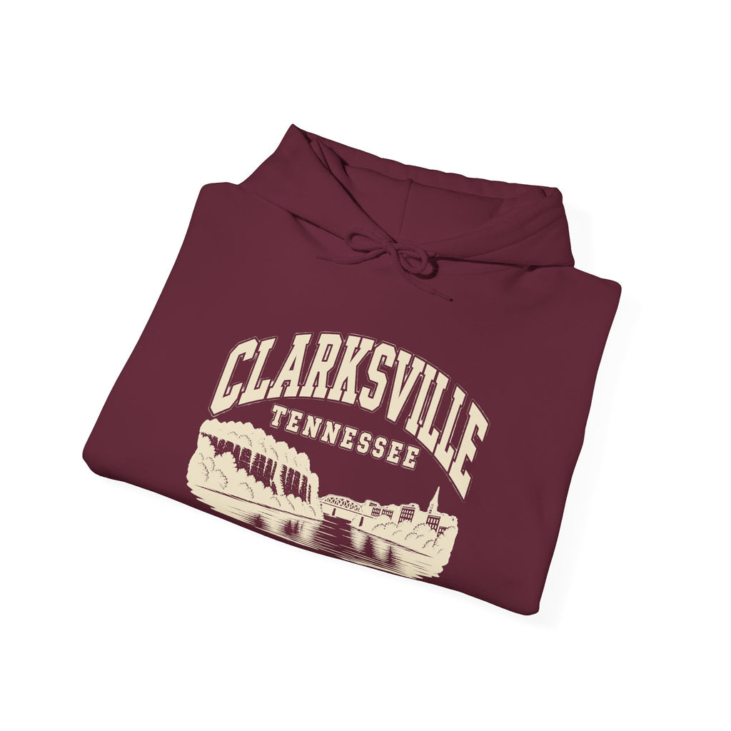 Clarksville Vintage Varsity Hoodie