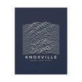 Knoxville Ridgeline Canvas Print (Navy)
