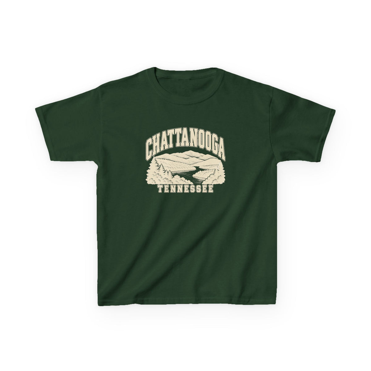 Chattanooga Vintage Varsity Kids T-Shirt