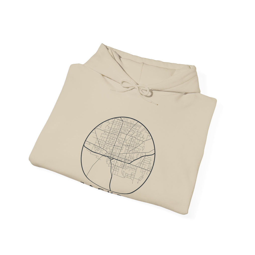 Jackson Street Map Hoodie