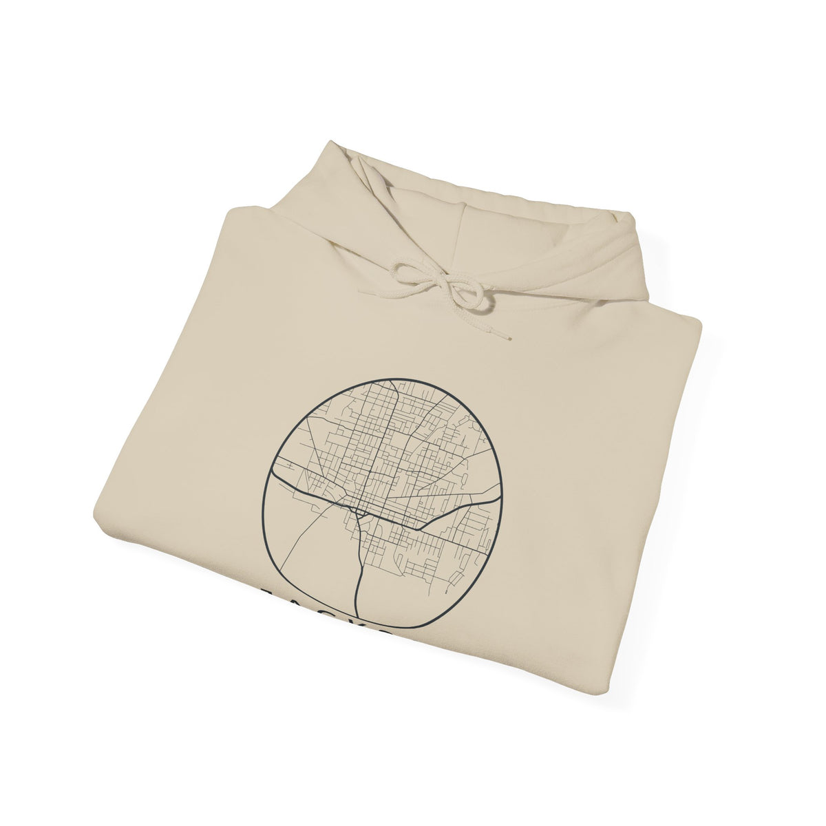 Jackson Street Map Hoodie