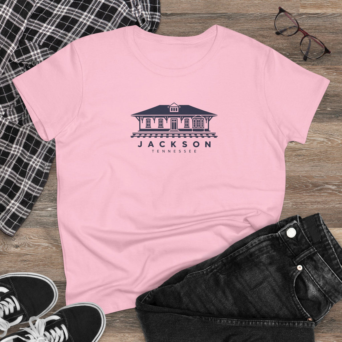 Jackson Train Depot Women's T-Shirt