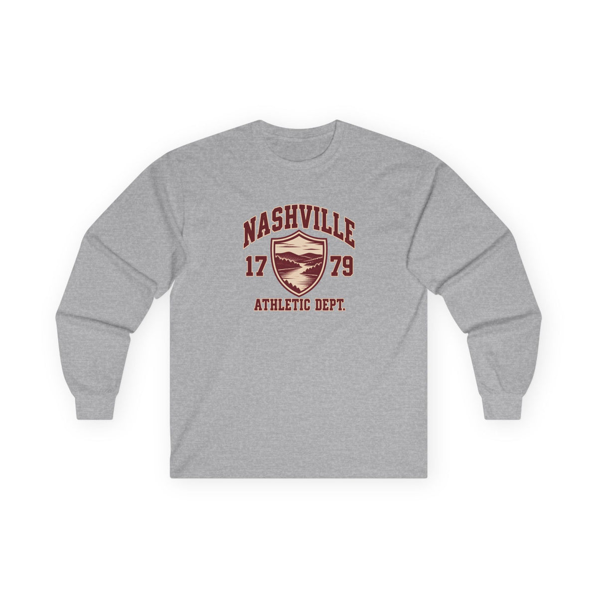 Nashville Athletic Dept Long Sleeve T-Shirt
