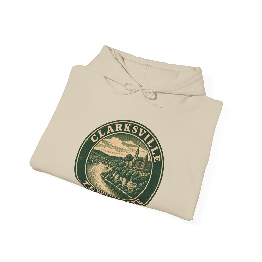 Clarksville Park Badge Hoodie