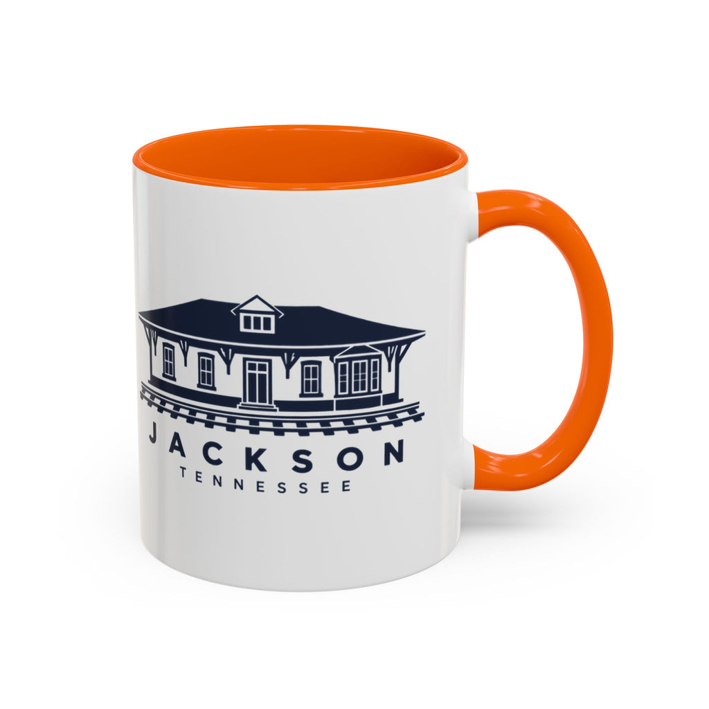 Jackson Train Depot Accent Mug