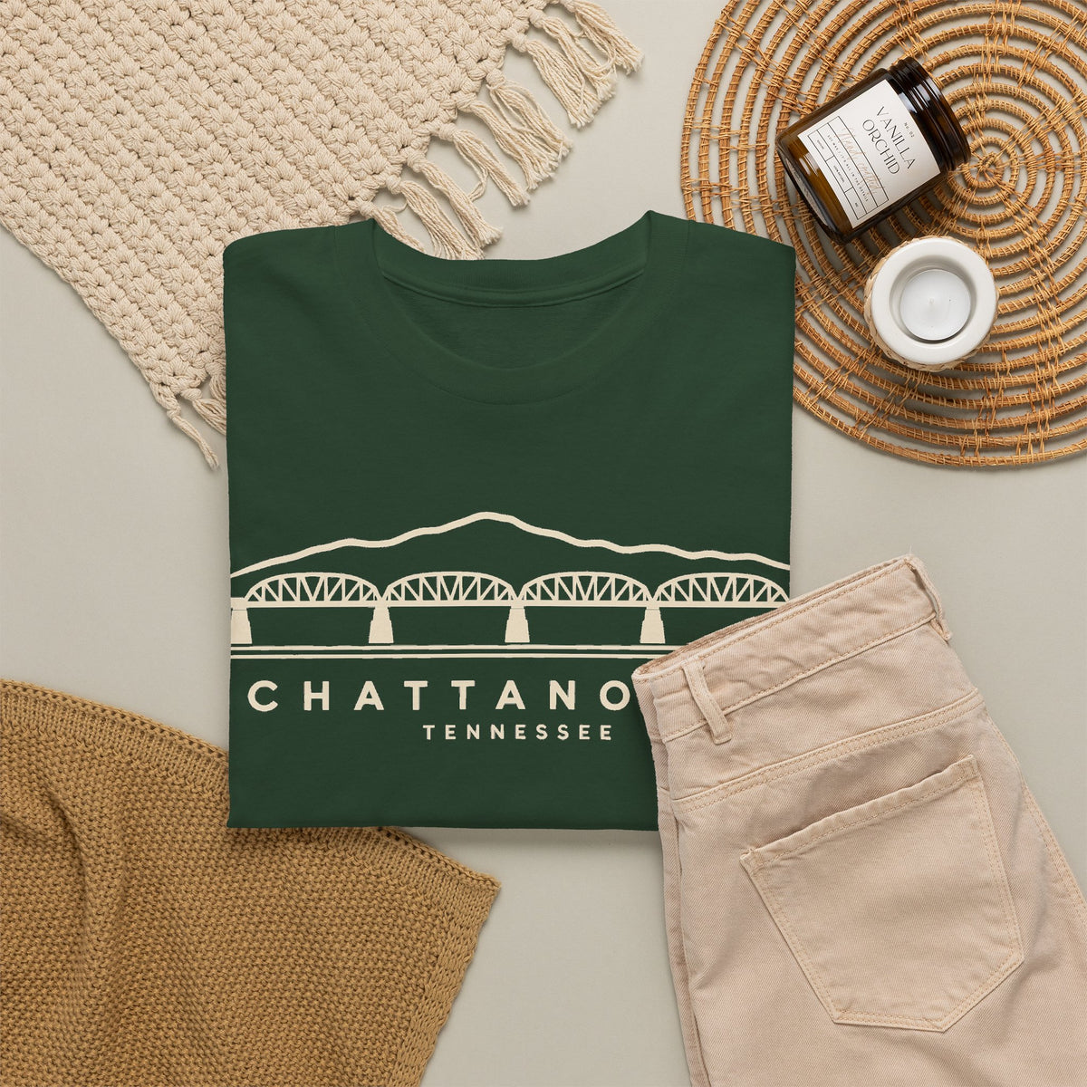 Chattanooga Walnut Street Bridge T-Shirt