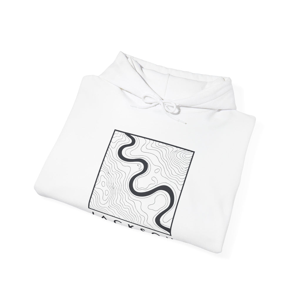 Jackson Topo Map Hoodie