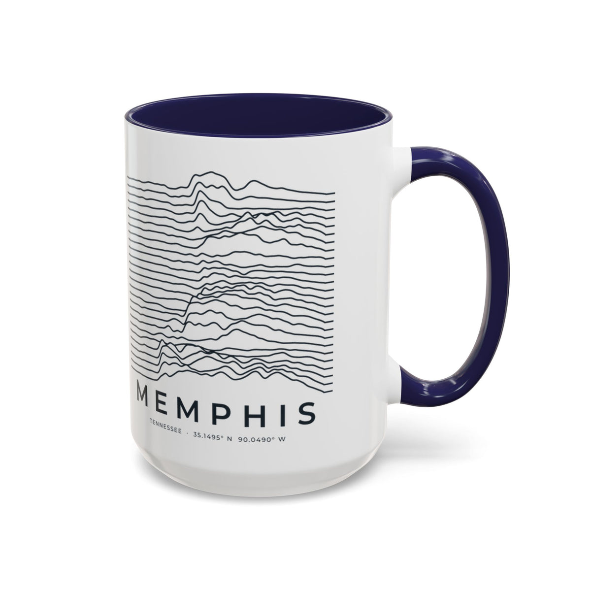 Memphis Ridgeline Accent Mug