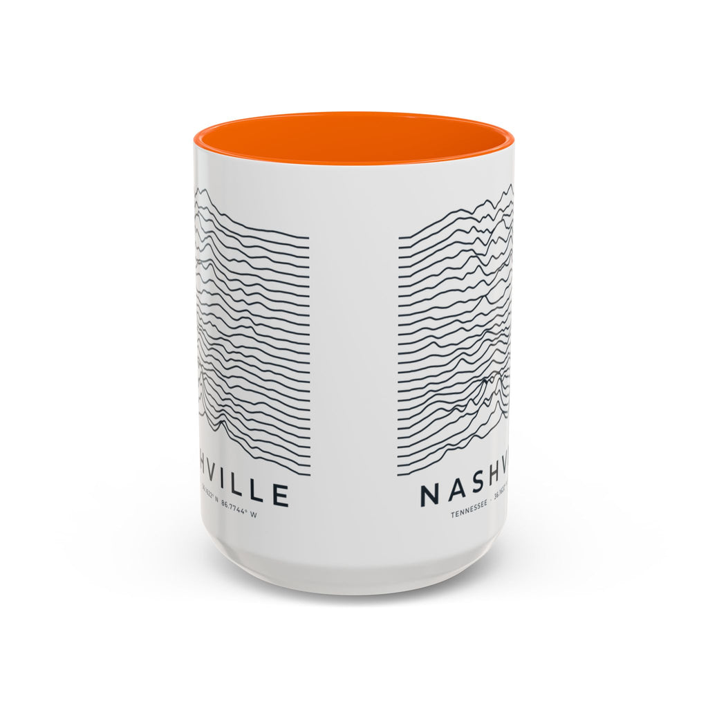 Nashville Ridgeline Accent Mug