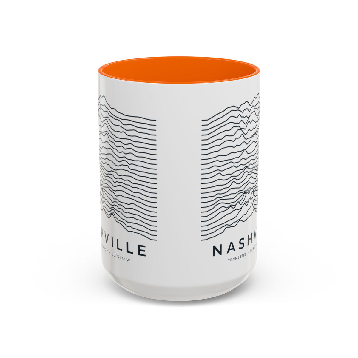 Nashville Ridgeline Accent Mug