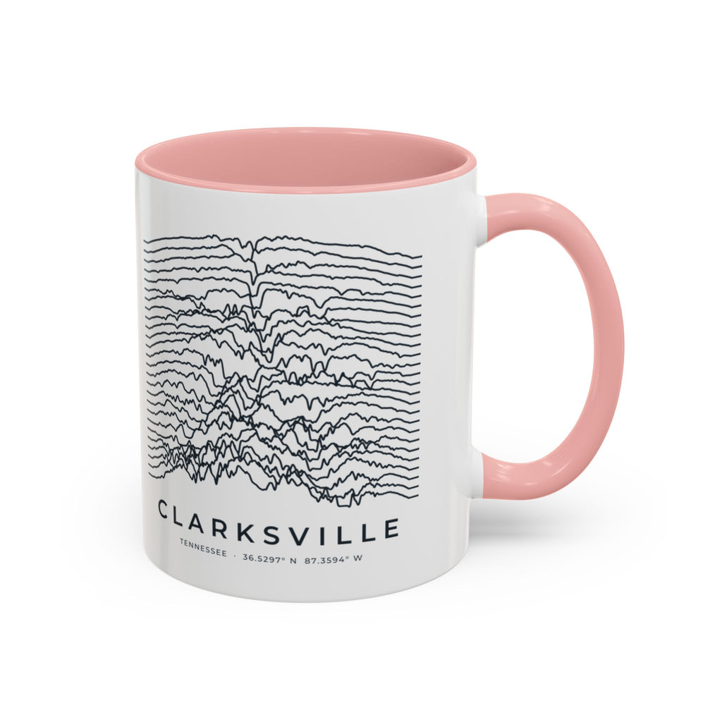 Clarksville Ridgeline Accent Mug