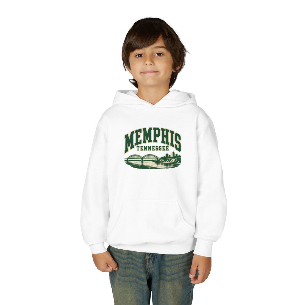 Memphis Vintage Varsity Kids Hoodie