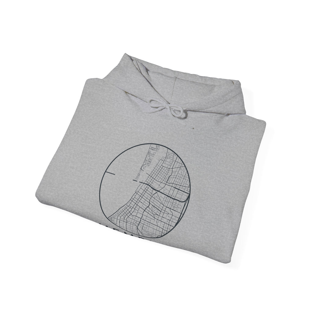 Memphis Street Map Hoodie