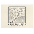Johnson City Topo Map Puzzle