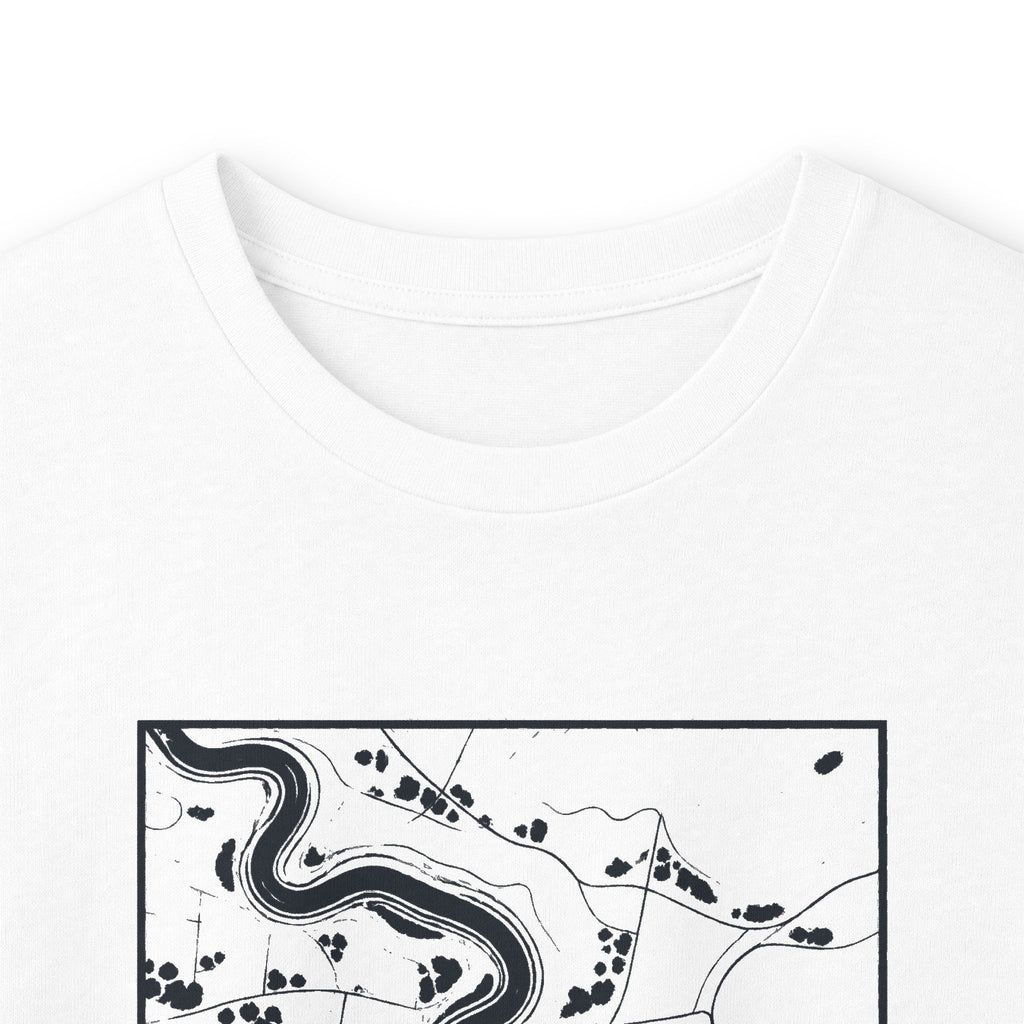 Murfreesboro Topo Map Long Sleeve T-Shirt