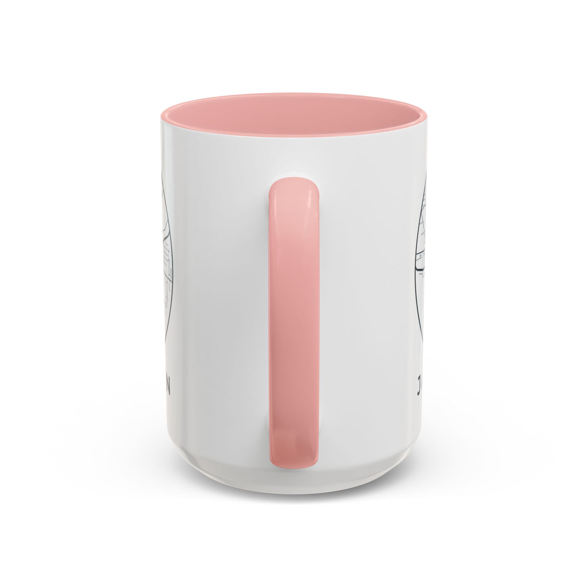 Jackson Street Map Accent Mug