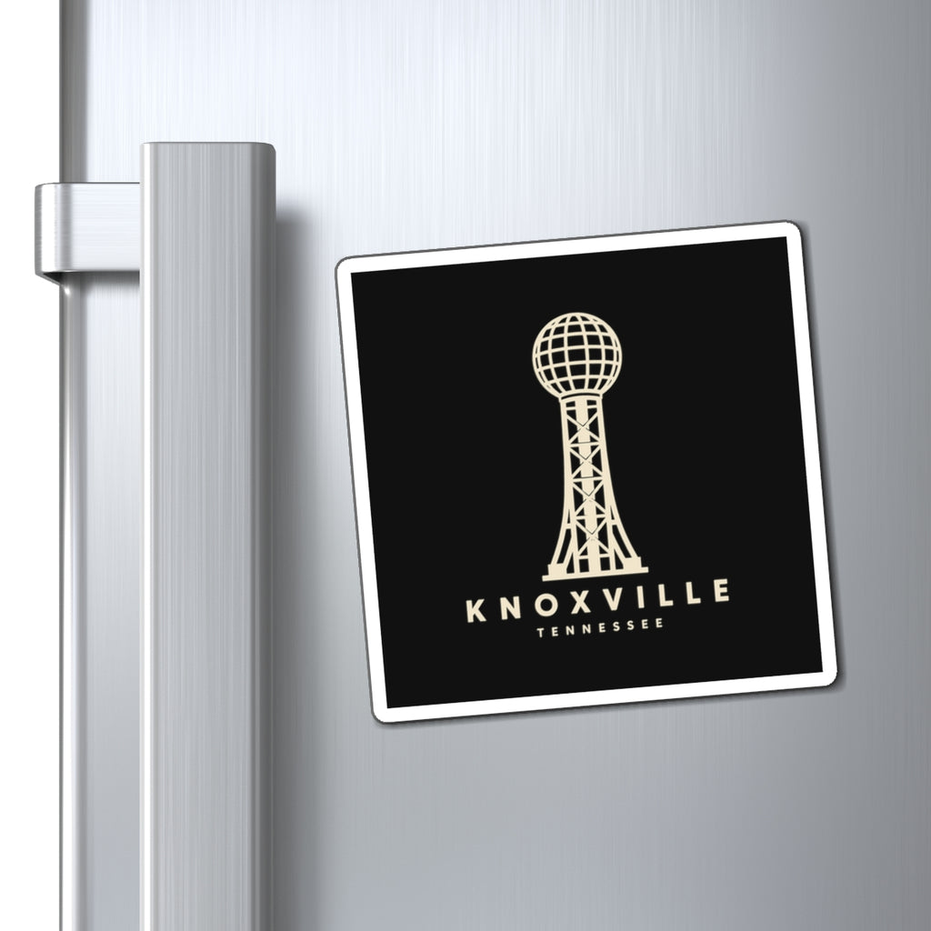 Knoxville Sunsphere Magnet (Black)