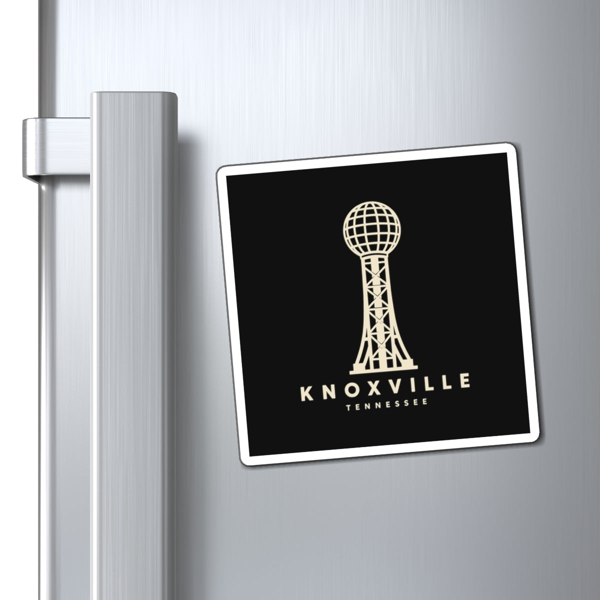 Knoxville Sunsphere Magnet (Black)