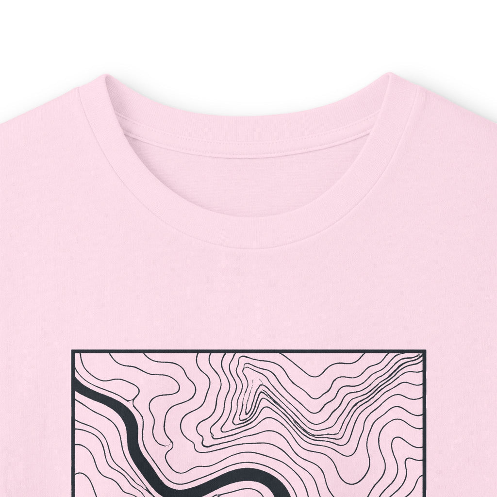 Chattanooga Topo Map Long Sleeve T-Shirt