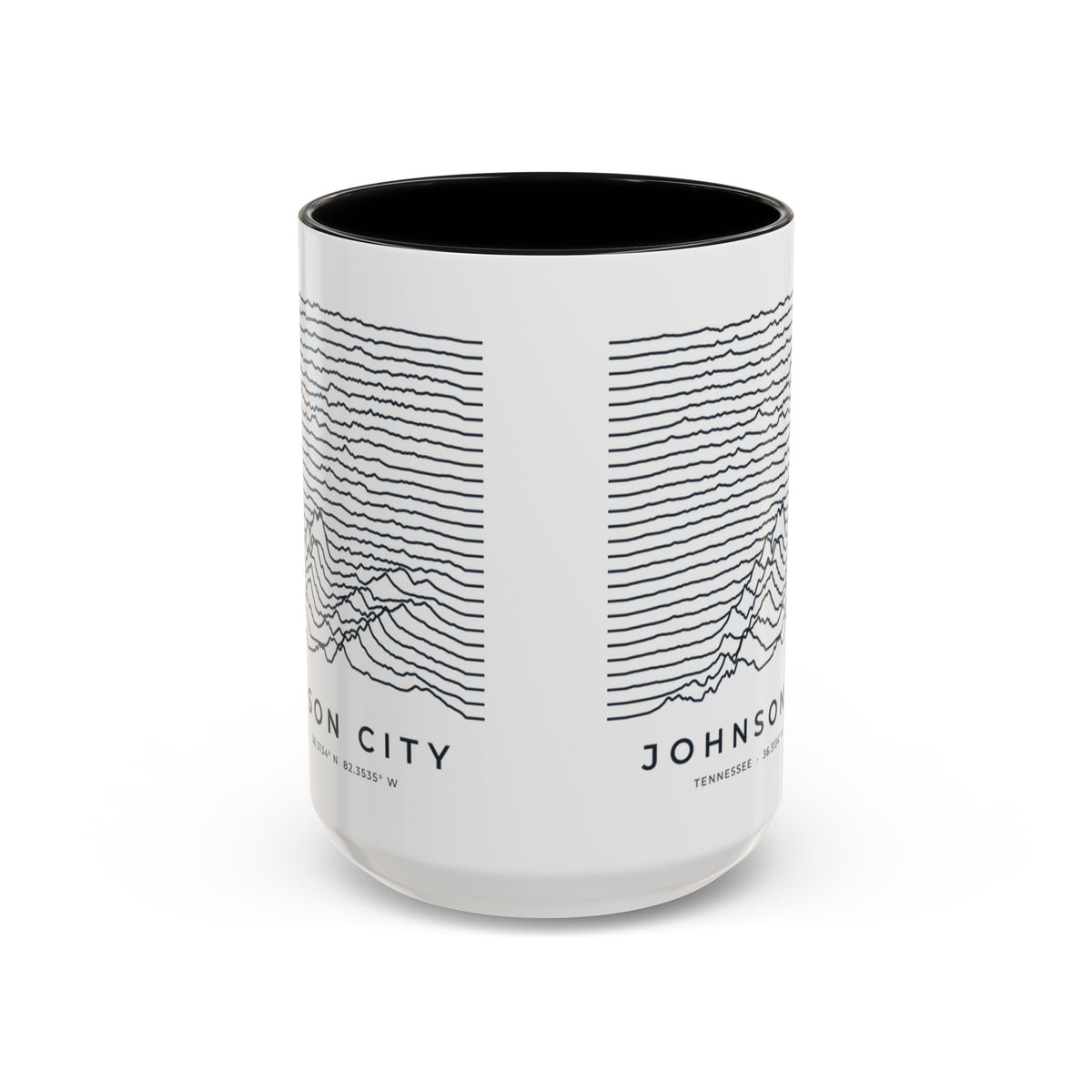 Johnson City Ridgeline Accent Mug