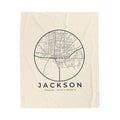 Jackson Street Map Blanket