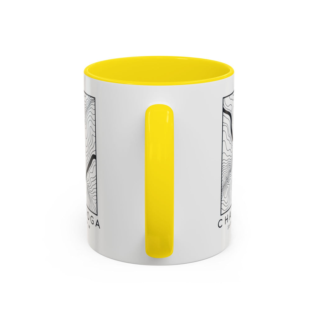 Chattanooga Topo Map Accent Mug
