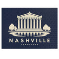 Nashville Parthenon Puzzle (Navy)