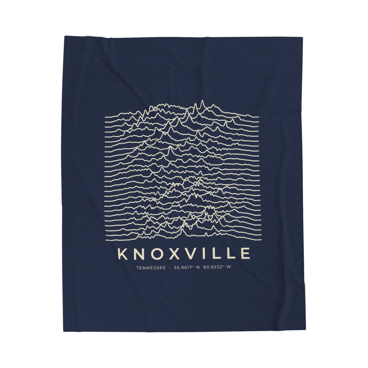 Knoxville Ridgeline Blanket (Navy)