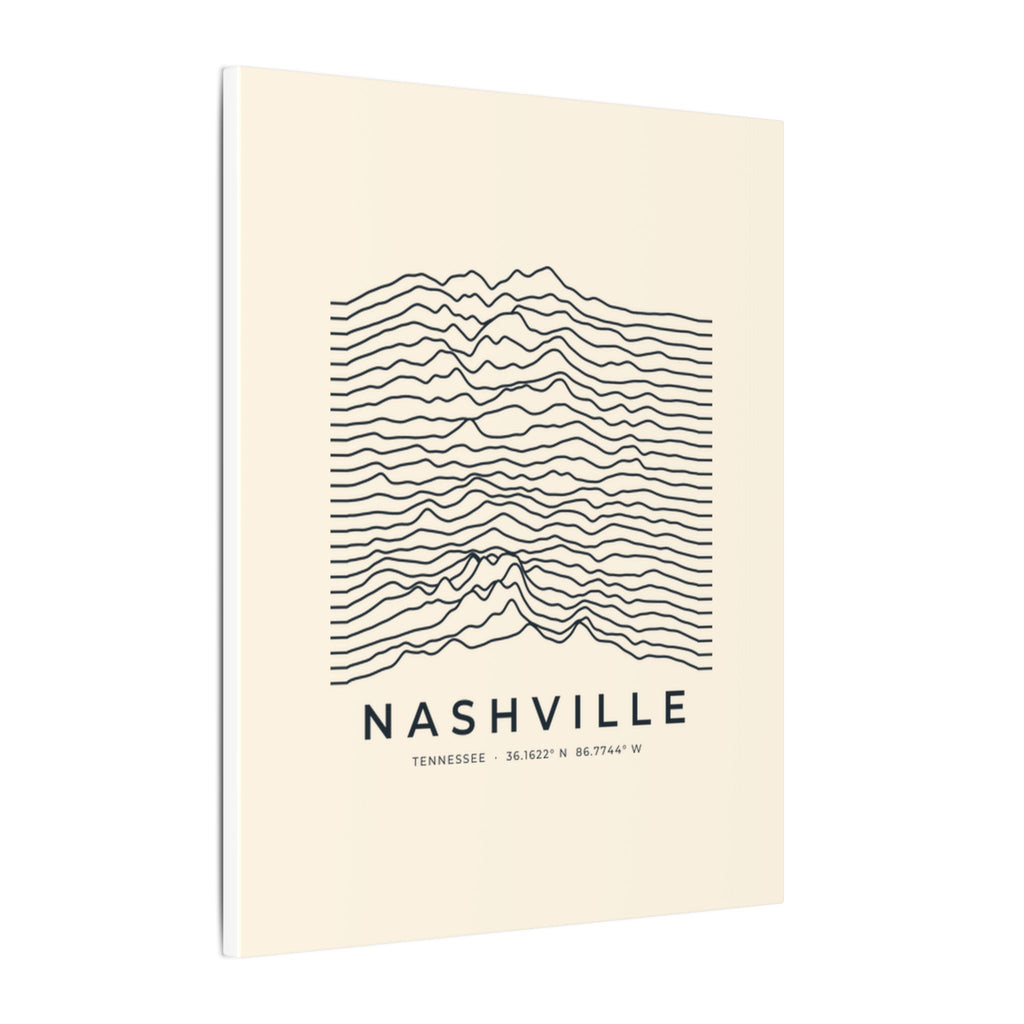 Nashville Ridgeline Canvas Print