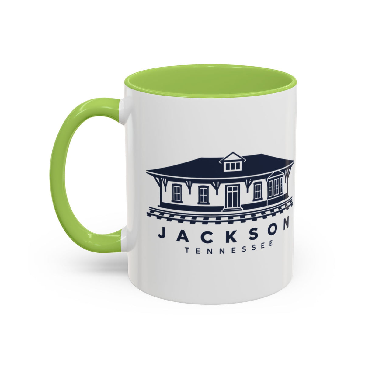Jackson Train Depot Accent Mug
