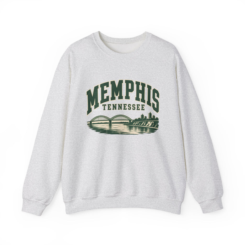 Memphis Vintage Varsity Crewneck Sweatshirt