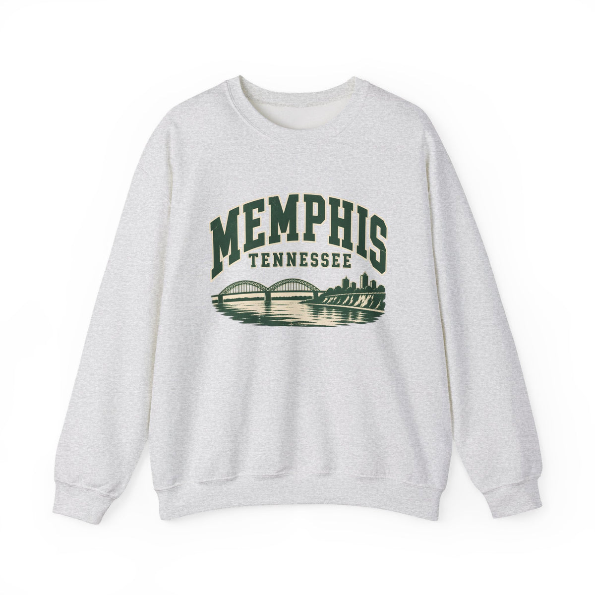 Memphis Vintage Varsity Crewneck Sweatshirt