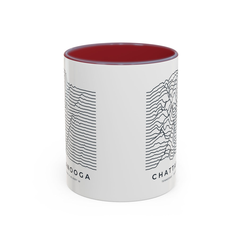 Chattanooga Ridgeline Accent Mug
