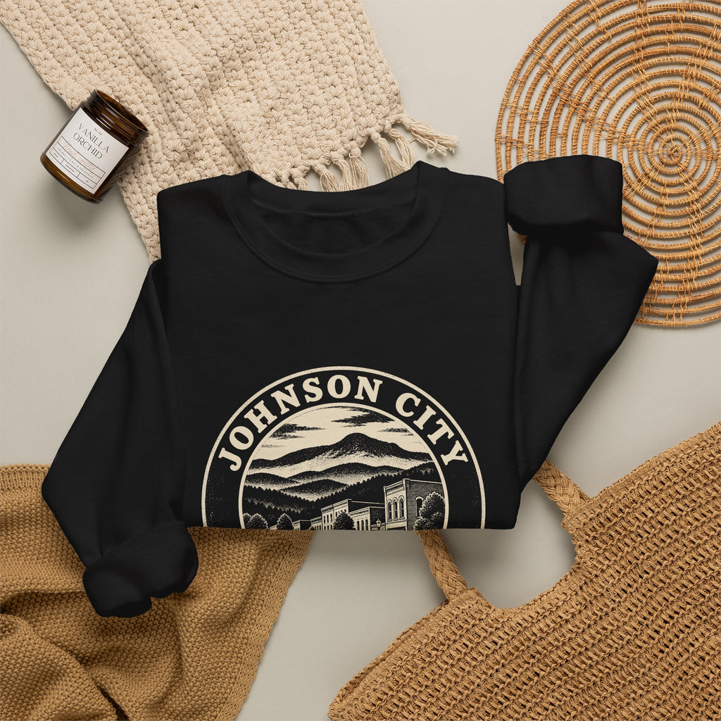 Johnson City Park Badge Crewneck Sweatshirt