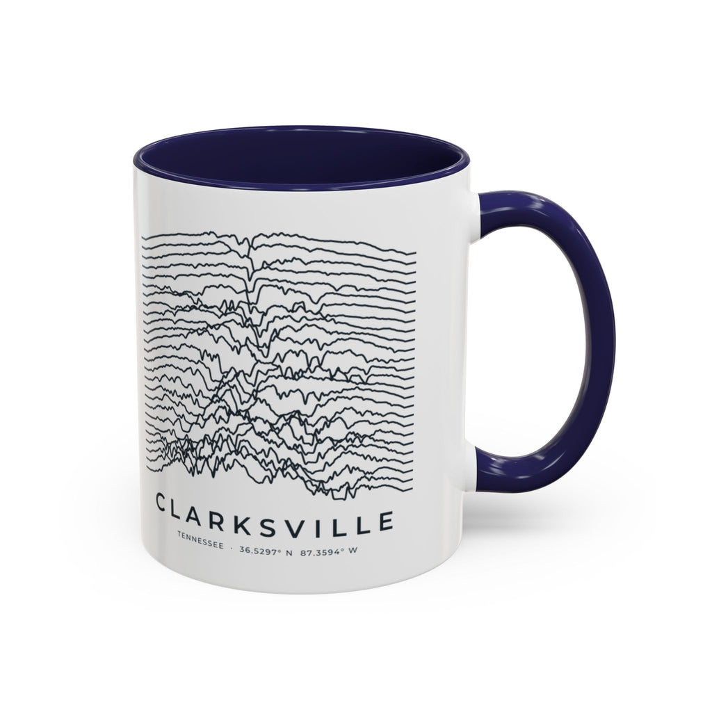 Clarksville Ridgeline Accent Mug