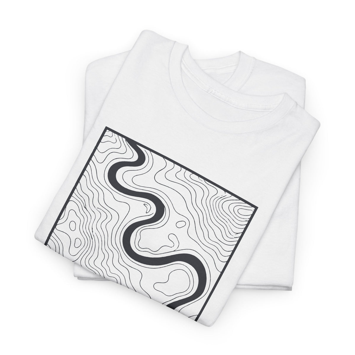 Jackson Topo Map T-Shirt