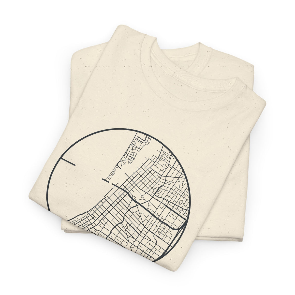 Memphis Street Map T-Shirt